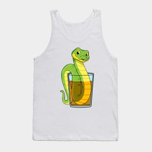 Snake with Juice Tank Top